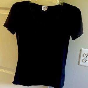 Armani Collezioni black shirt made in Italy